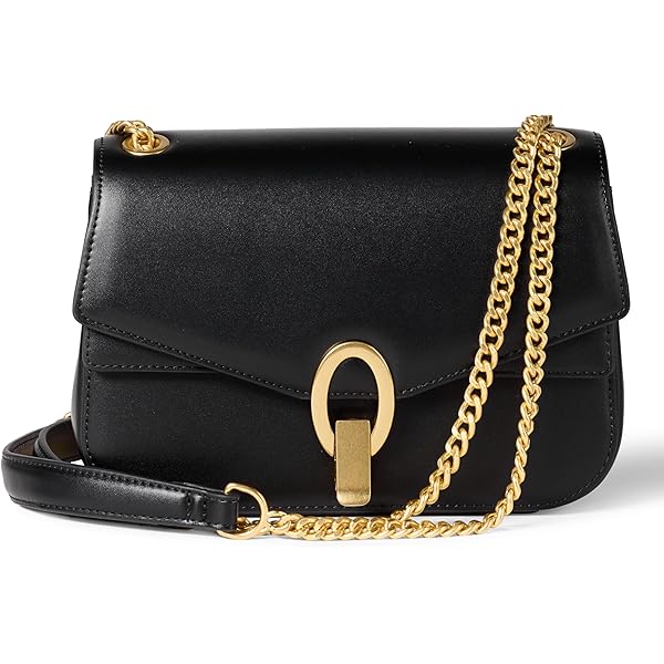 Prada Women's Gold Logo Black Quilted Nappa Patch Leather Small